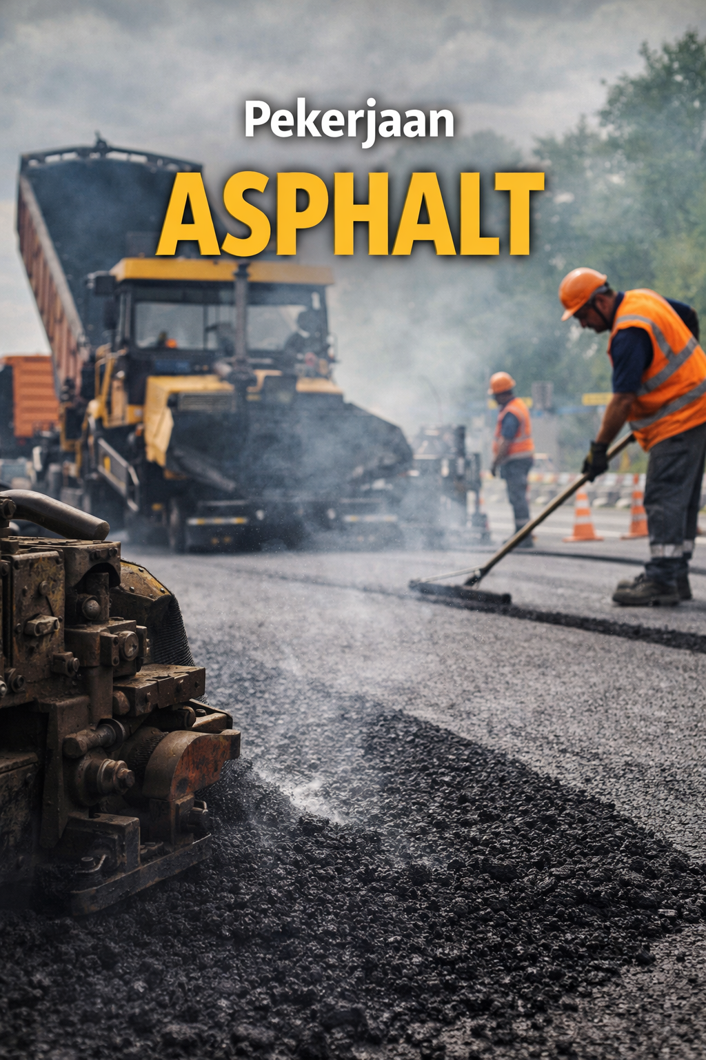 JENIS ASPHALT DAN CARA MENGHITUNG KEBUTUHAN ASPHALT